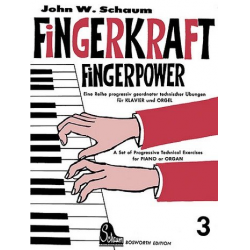 Fingerkraft Band 3 für Klavier (Orgel) -John Wesley Schaum