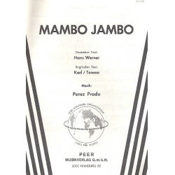 Mambo Jambo : Einzelausgabe - Damaso Perez Prado