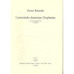 Lamentatio Jeremiae Prophetae : - Ernst Krenek