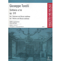 Sinfonia a tre D-Dur op. 5/9 G125 - Giuseppe Torelli