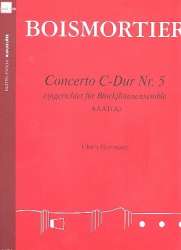 Concerto C-Dur Nr.5 : für 4 Blockflöten (AAAT/A) - Joseph Bodin de Boismortier