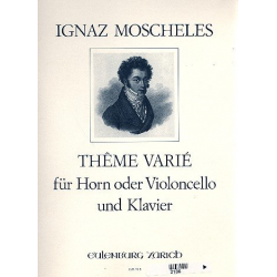 Thème varié op.138b : für - Ignaz Moscheles
