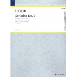 Sonatina c major no.2 : for alto - James Hook