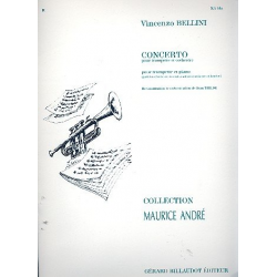 Concerto : pour trompette et piano - Vincenzo Bellini
