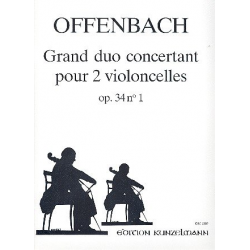 Grand Duo concertant op.34,1 : - Jacques Offenbach