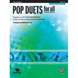 Pop Duets For All/Ten Sax (Rev) -Diverse / Arr.Michael Story