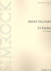 24 Etüden : für Trompete - Ernst Paudert