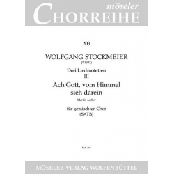 Drei Liedmotetten Wk 272 - Wolfgang Stockmeier