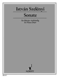 Sonate : für Klavier zu 4 Händen - Istvan Szelenyi