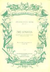 2 Sonaten : für Cembalo - Johann Adolf Hasse