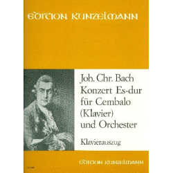 Konzert Es-Dur für Cembalo und - Johann Christian Bach