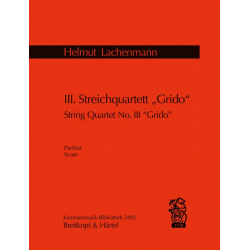 Streichquartett Nr.3 - Helmut Lachenmann