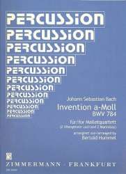 Invention a-Moll BWV784 : - Johann Sebastian Bach / Arr. Bertold Hummel