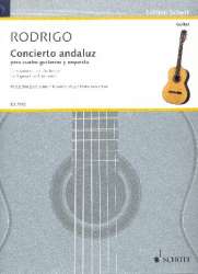 Concierto andaluz für 4 Gitarren und Orchester : - Joaquin Rodrigo