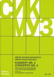 Konzert Nr.2 op.129 für Violine - Dmitri Shostakovitch / Schostakowitsch