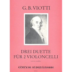 3 Duette : für 2 Violoncelli - Giovanni Battista Viotti