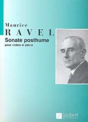 Sonate posthume : pour violon et piano - Maurice Ravel