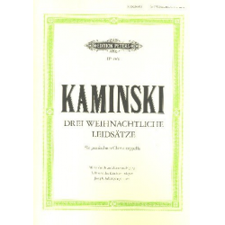 Weihnachtliche Liedsätze : für gem Chor - Heinrich Kaminski
