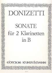 Sonate für 2 Klarinetten in B -Gaetano Donizetti