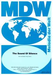 Sound of Silence - Einzelausgabe Klavier (PVG) -Paul Simon / Arr.Gerhard Weihe