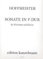 Sonate F-Dur : für Klarinette - Franz Anton Hoffmeister