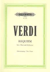 Requiem : für Soli, Chor und - Giuseppe Verdi