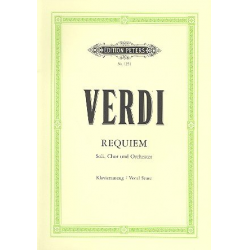Requiem : für Soli, Chor und -Giuseppe Verdi