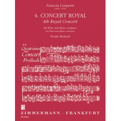 Concerto royal no.4 : for flute - Francois Couperin / Arr. Frank Michael