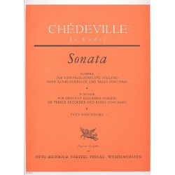 Sonate d-Moll : für - Nicolas Chedeville