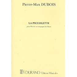 La piccolette : pour piccolo - Pierre Max Dubois