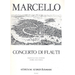 Concerto di flauti : für 4 Blockflöten - Alessandro Marcello
