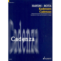 Kadenzen zu Haydns Konzert für Klavier -Nino Rota
