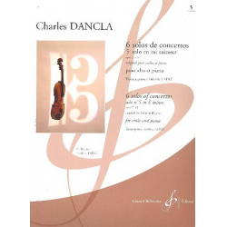 Solo mi majeur no.5 op.77,1 : pour -Jean Baptiste Charles Dancla