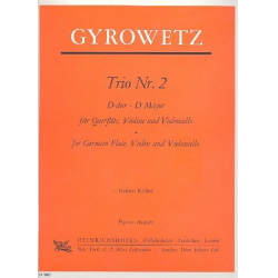 Trio D-Dur Nr.2 : für Flöte, - Adalbert Gyrowetz