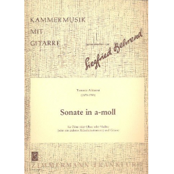 Sonate a-Moll : für Flöte und Gitarre - Tomaso Albinoni