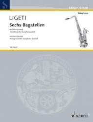 6 Bagatellen für Holzbläserquintett : - György Ligeti / Arr. Fabian Oehrli