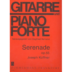 Serenade op.55 : für - Joseph Küffner / Arr. Siegfried Behrend