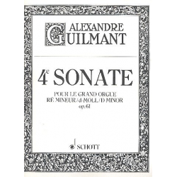 Sonate d-Moll Nr.4 op.61 : -Alexandre Guilmant