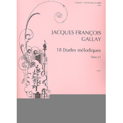 18 melodische Etüden für Horn Opus 53 - Jacques-Francois Gallay