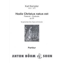 Hodie Christus natus est op.25a : - Karl Kempter