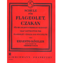 Schule für Flageolett (Czakan) - Ernesto Köhler