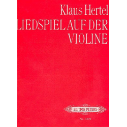Liedspiel auf der Violine - Klaus Hertel