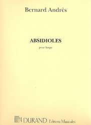 Absidioles : pour harpe - Bernard Andrès