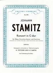Konzert in C-Dur : für Oboe, Streichorchester und Continuo - Johann Stamitz
