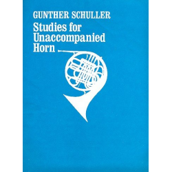 Studies for Unaccompanied Horn - Gunther Schuller