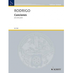 Canciones : para canto y piano (span) - Joaquin Rodrigo