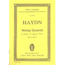 Streichquartett B-Dur op.1,5 Hob.III:5 - Franz Joseph Haydn