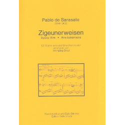 Zigeunerweisen für Violine und - Pablo de Sarasate