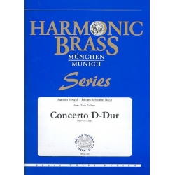 Konzert D-Dur BWV972 (1.Satz) : für -Johann Sebastian Bach / Arr.Hans Zellner
