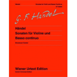 Sonaten : für Violine und Bc -Georg Friedrich Händel (George Frederic Handel)